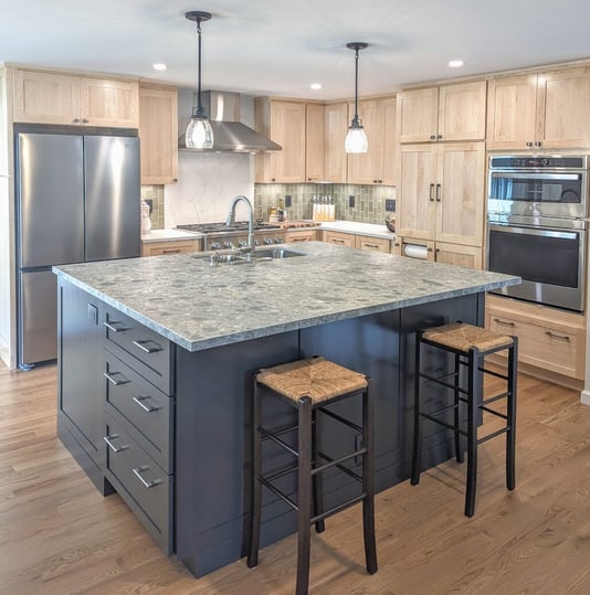 Kitchen Remodel with Large Island